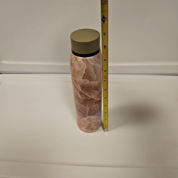 Wellness Marble Pattern Beverage Bottle Stainless Steel - Picture 8 of 9